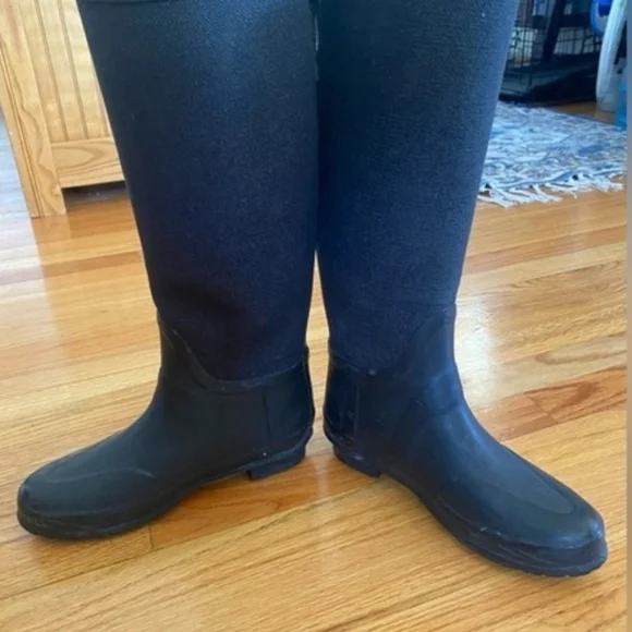 Hunter Limited Edition N Lady Tweed Rain Boots US 8 - Picture 7 of 12